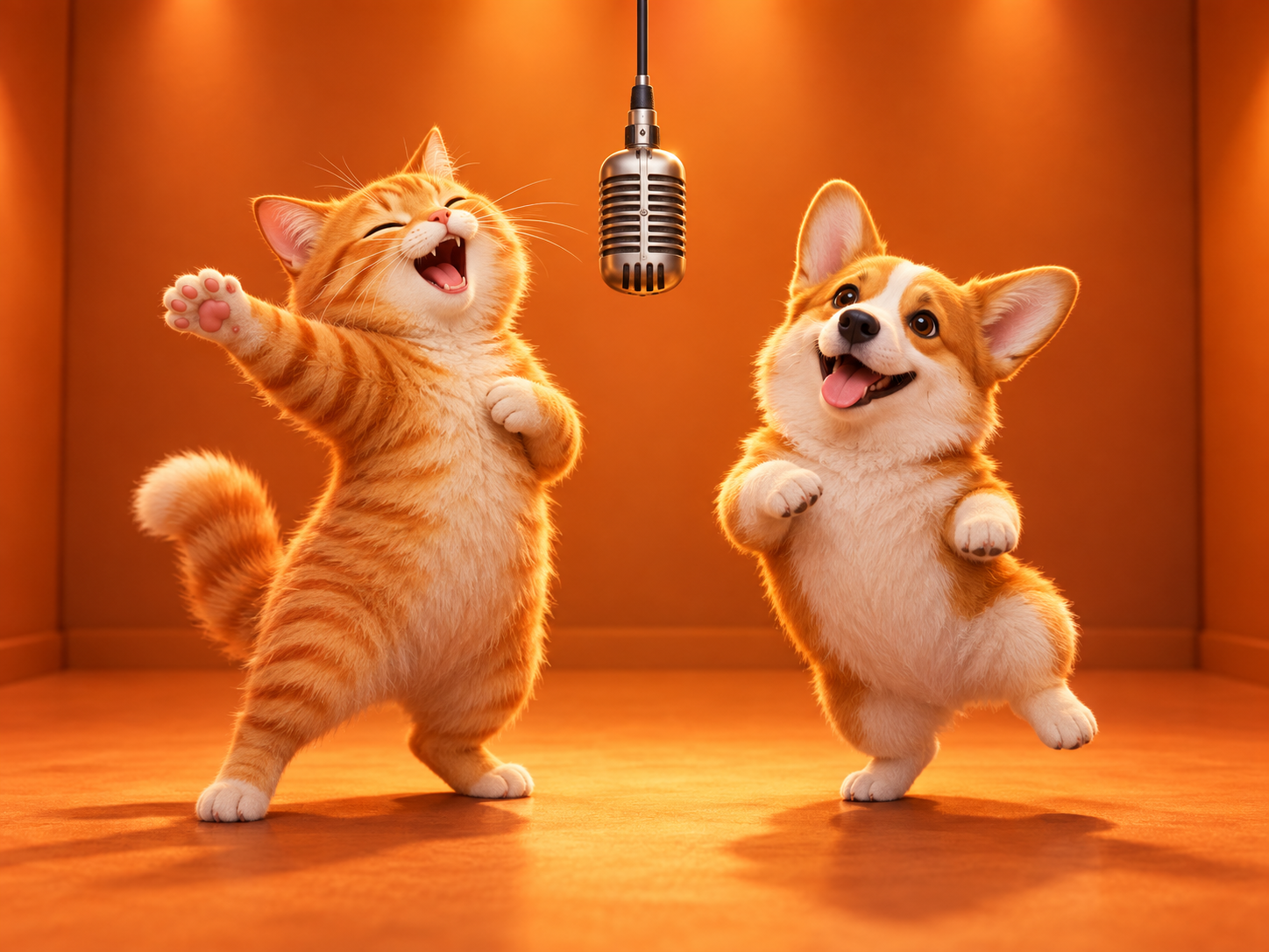 Your duo takes the stage